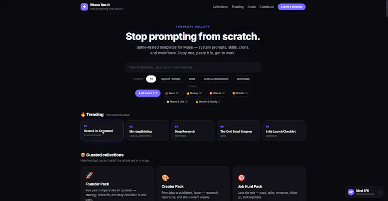 Muse Vault screenshot 3