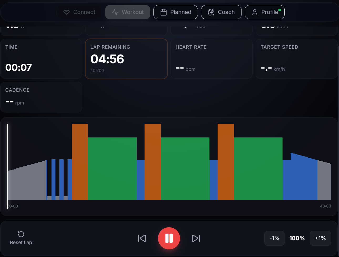PeakPacing - Screenshot 2 showing product features and functionality