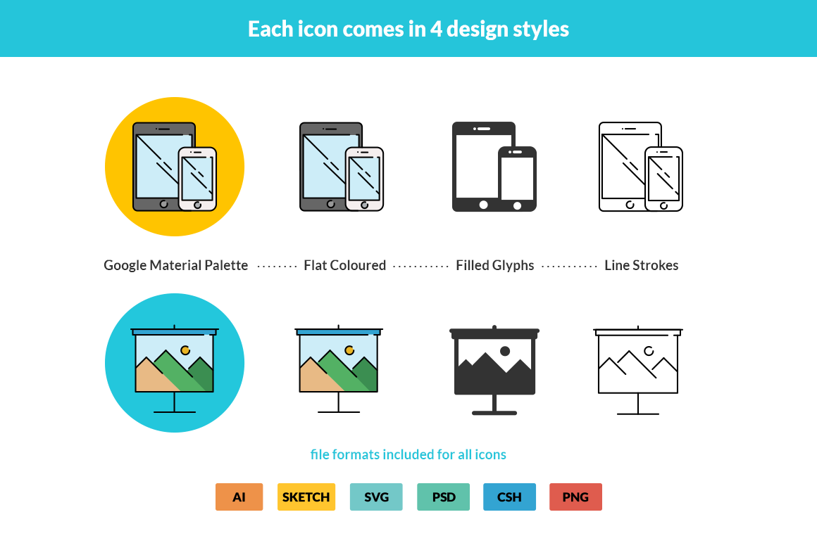 Icons Responsive gallery image