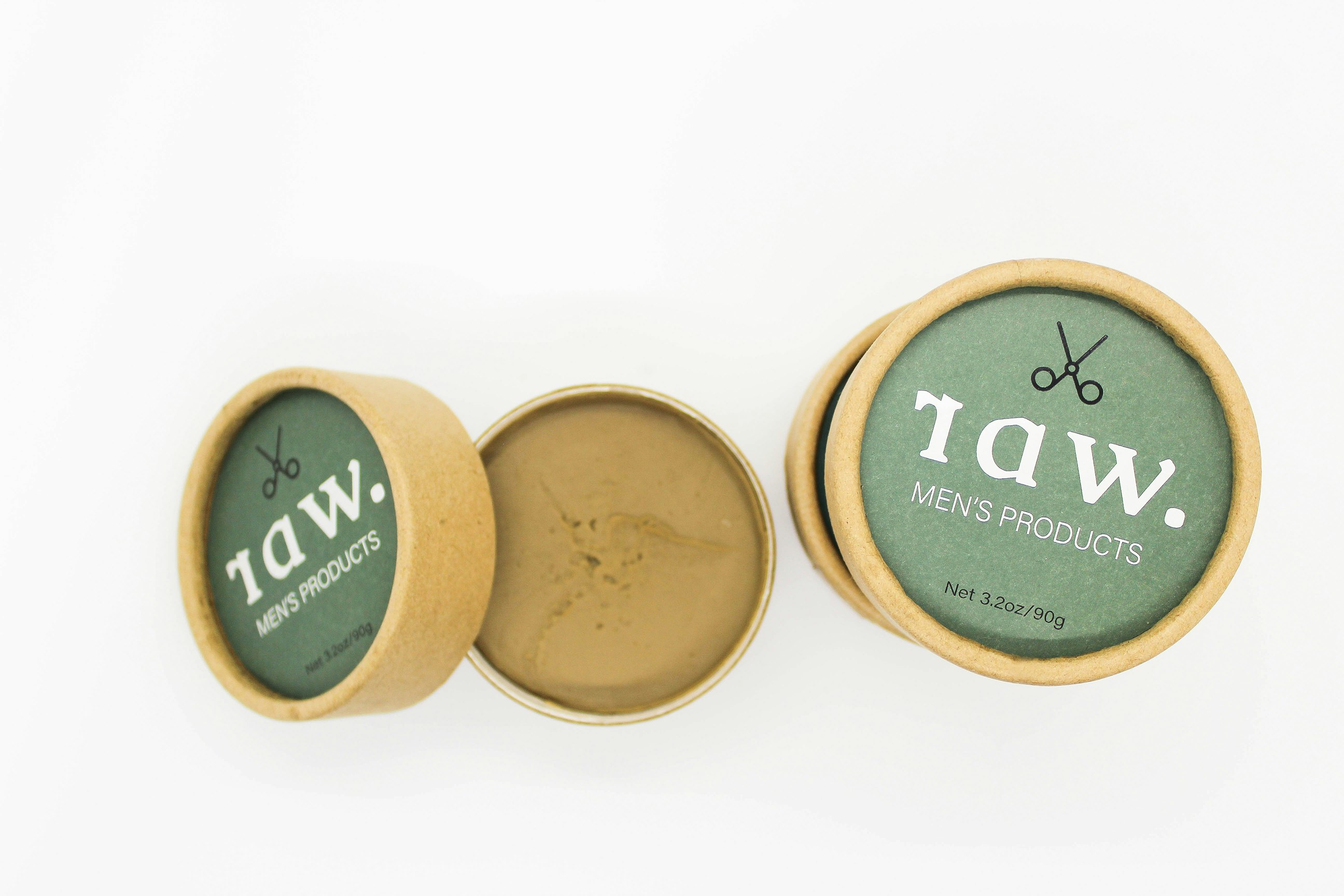 Raw Natural Men S Hair Products In Biodegradable Containers