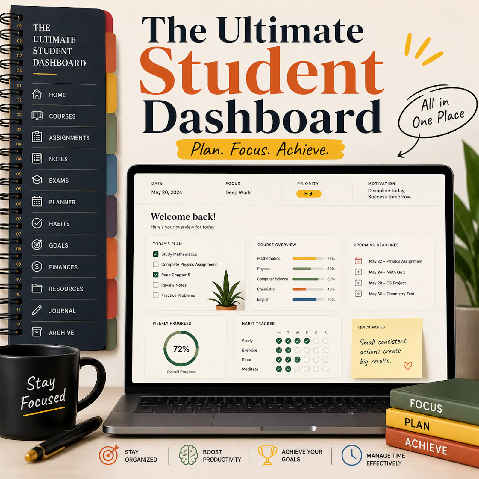 The Ultimate Student Dashboard  screenshot 2
