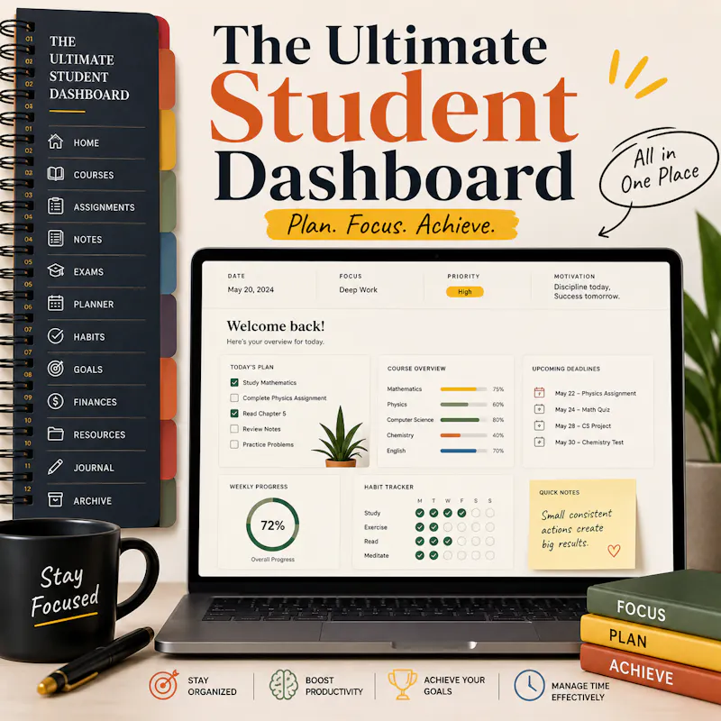 The Ultimate Student Dashboard  screenshot 2