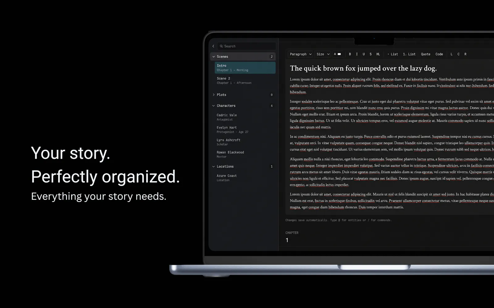 Quill Studio screenshot 1