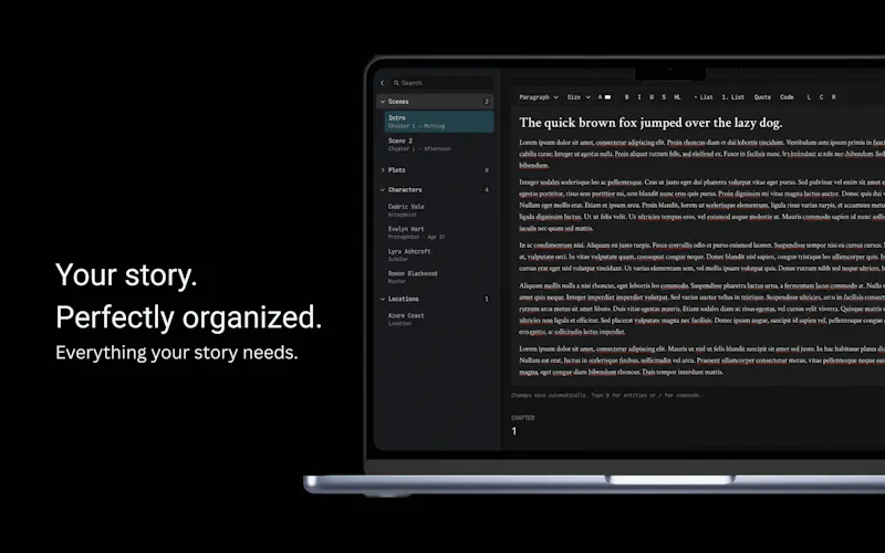 Quill Studio screenshot 1