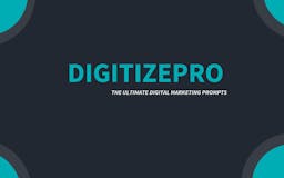 DigitizePro: Digital Marketing Prompts media 1