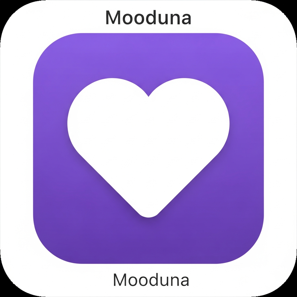 Mooduna - Product Hunt launch logo and brand identity