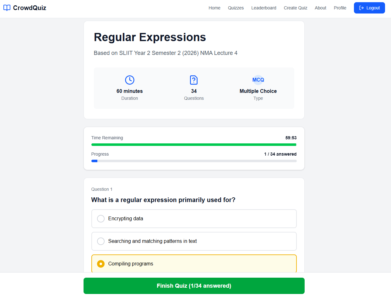 CrowdQuiz gallery image