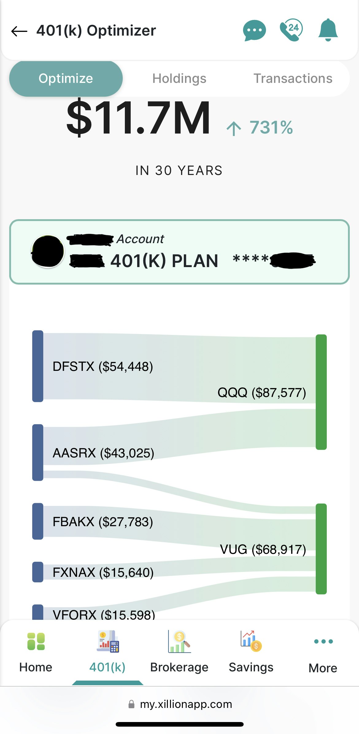 Mídia 3 de Otimizador XILION 401K - Capacite seu 401k com investimentos inteligentes