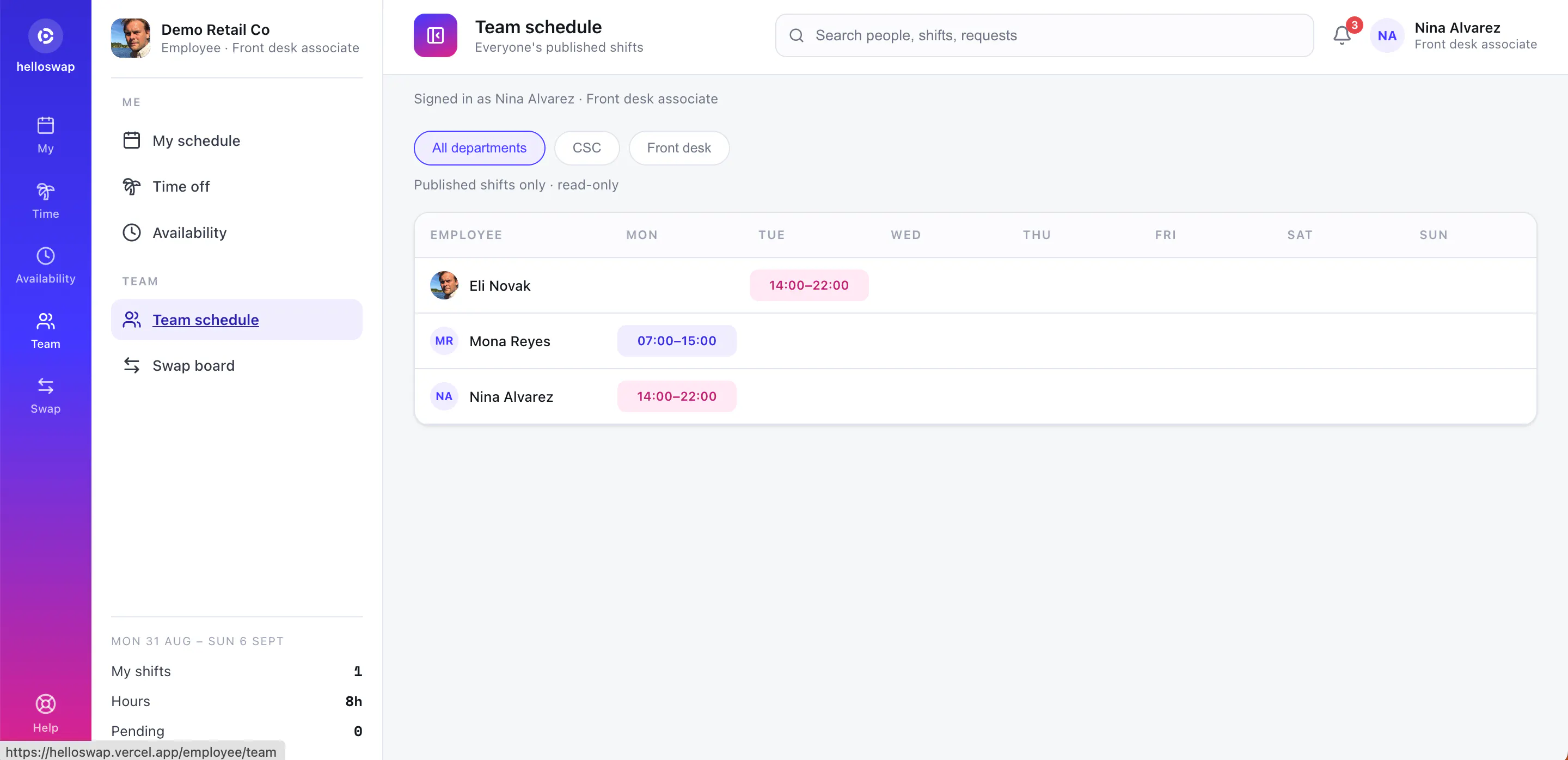 Helloswap gallery image