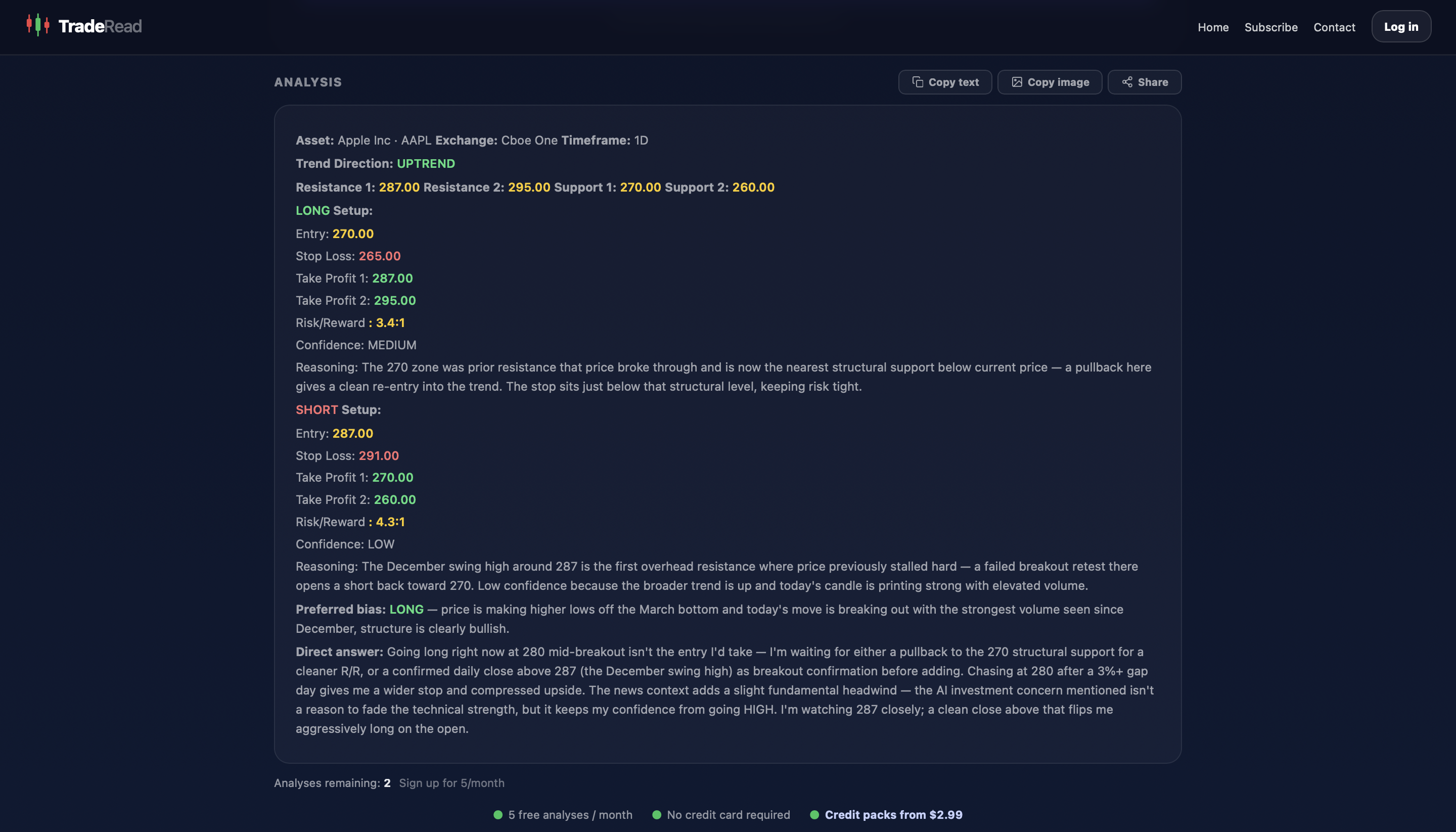TradeRead gallery image