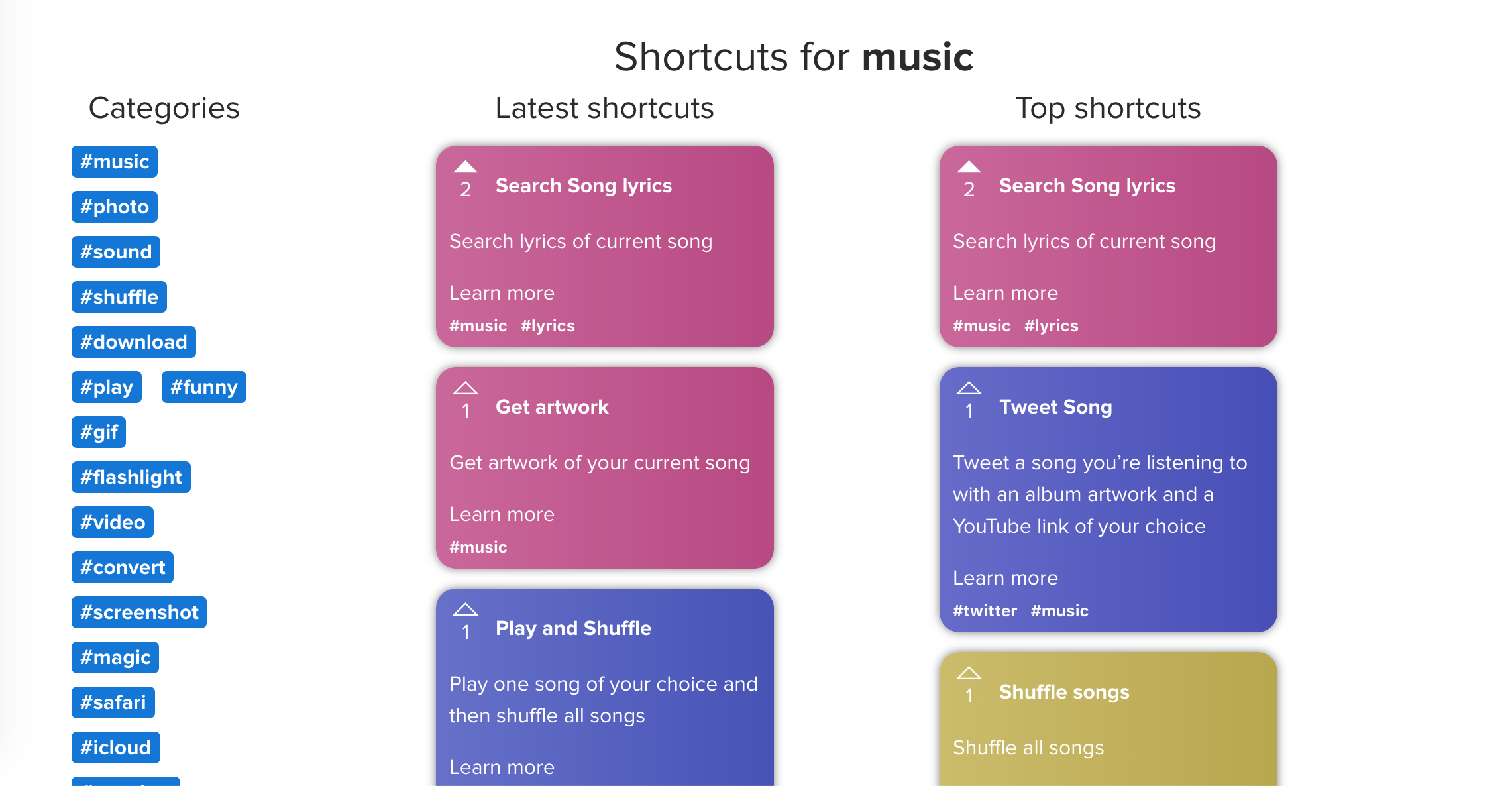 Shortcut Hub gallery image