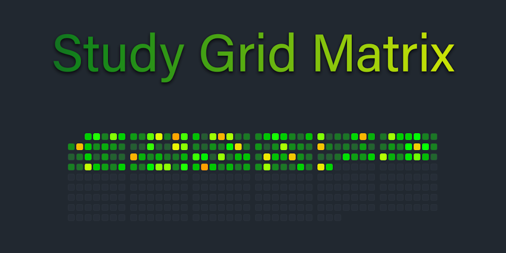 Study Grid Matrix: Visual study tracker | Product Hunt