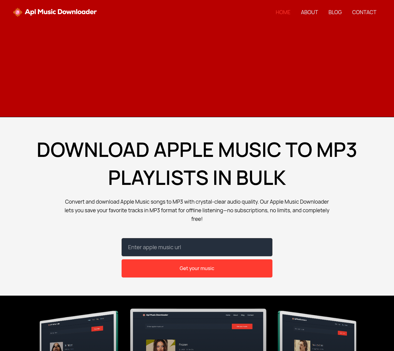 Apple Music Downloader - Конвертировать и скачать музыку в mp3 медиа 3
