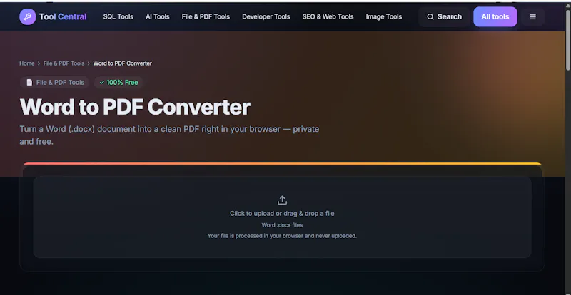Tool Central screenshot 3