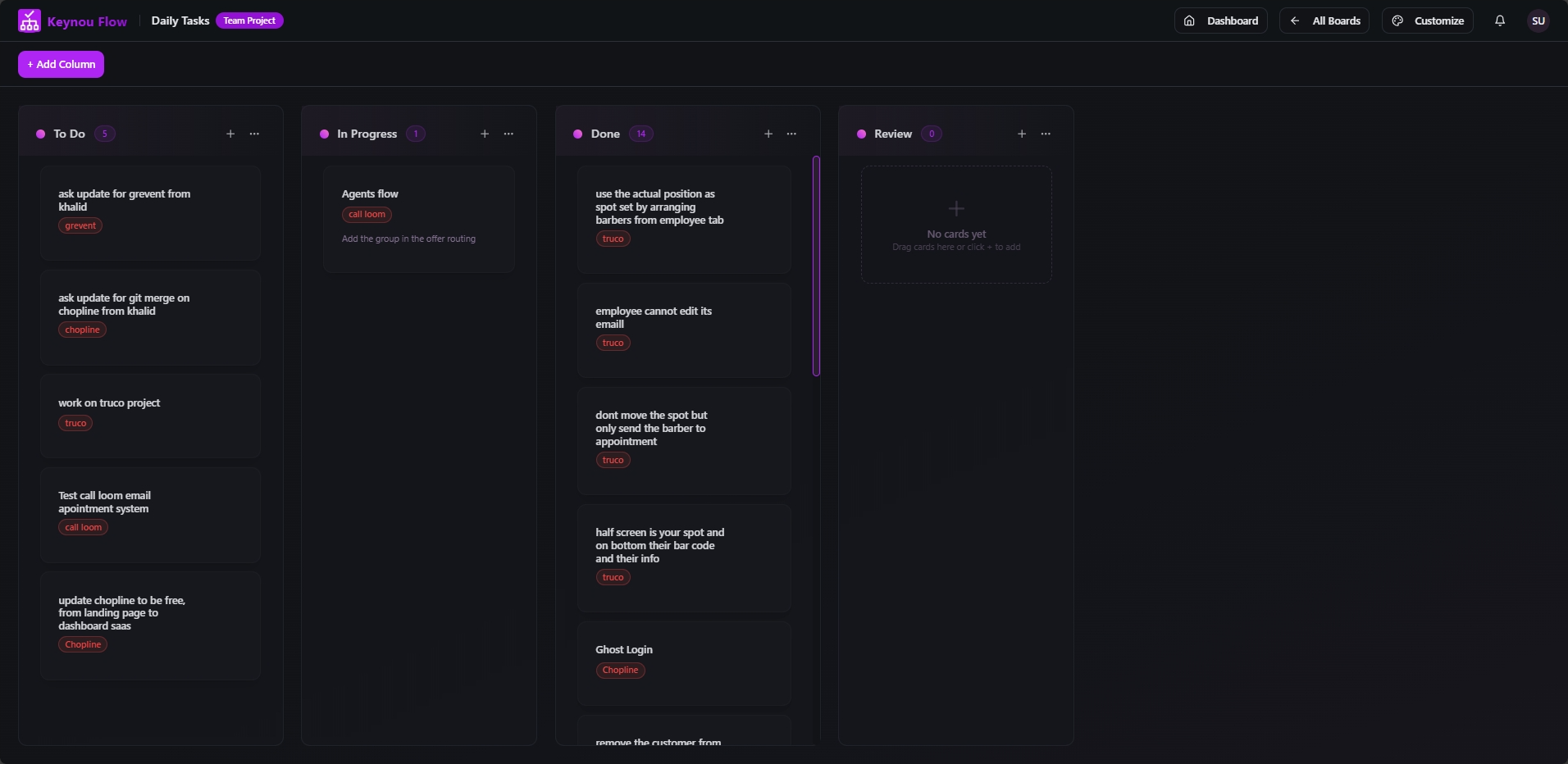 Média Keynou Flux - Gestion des tâches;Plateforme de productivité |Alternative Trello 2