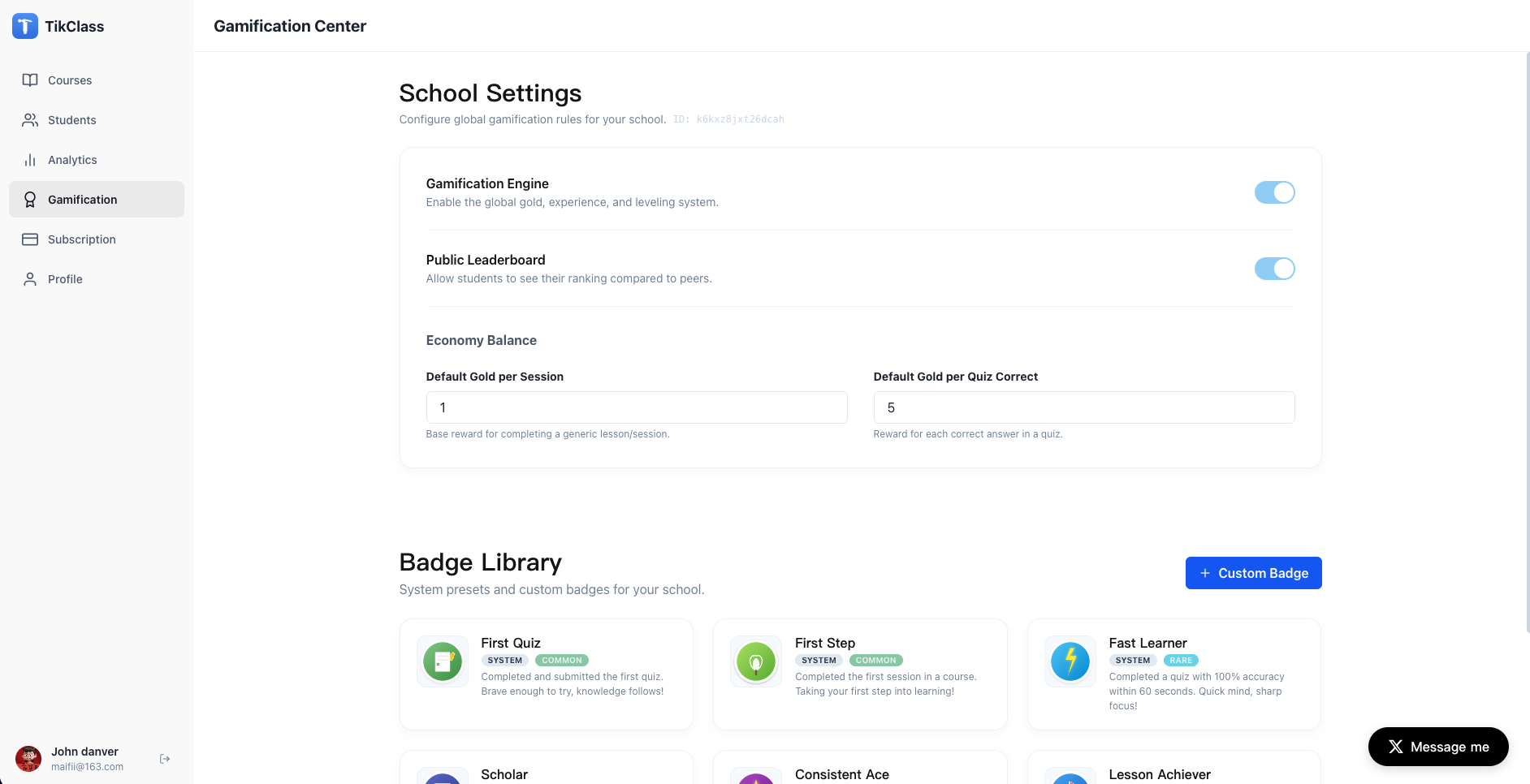 TikClass gallery image