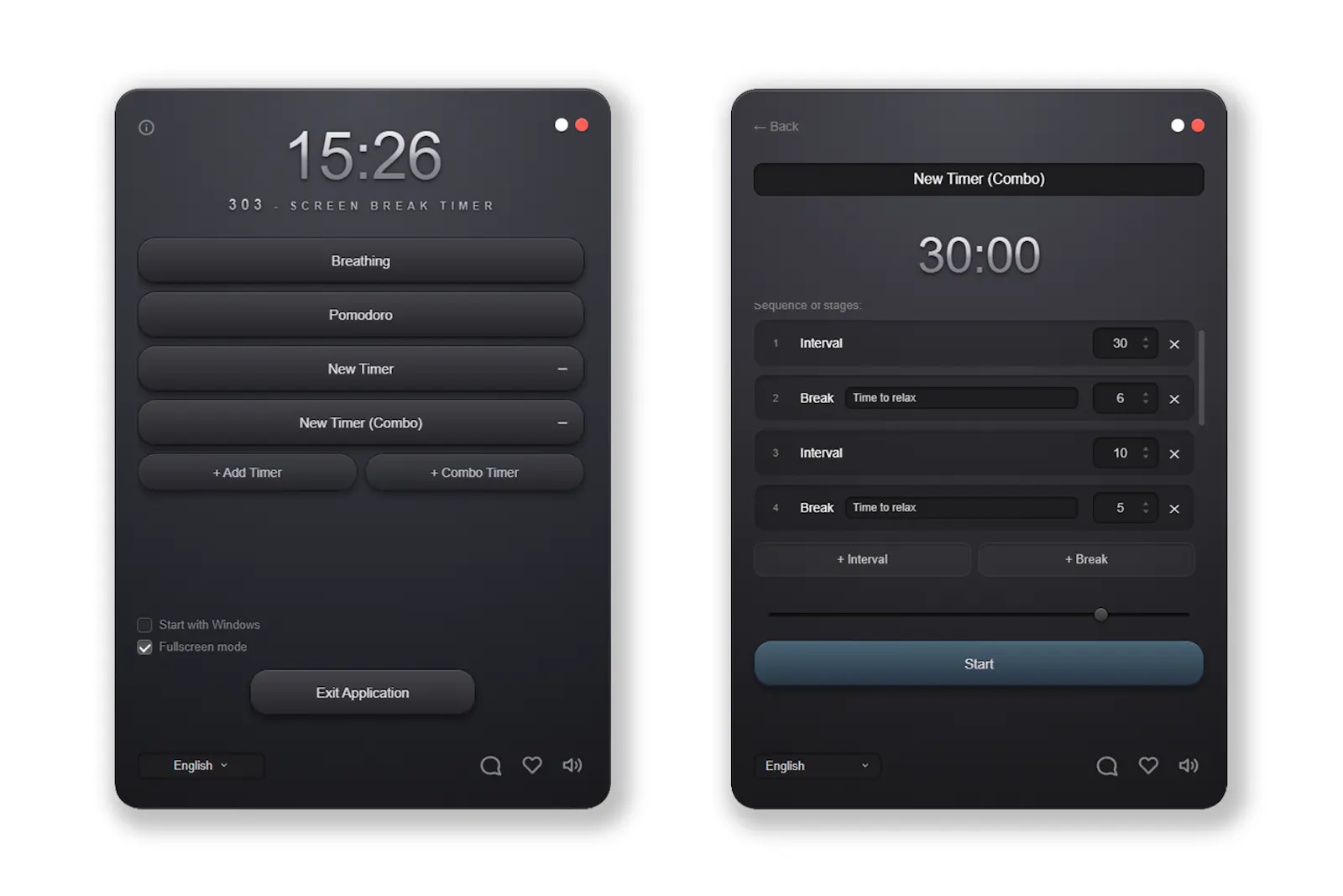 303 Screen Break Timer screenshot 2
