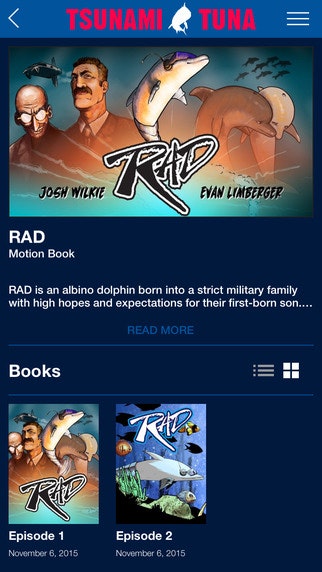 Tsunami Tuna app gallery image