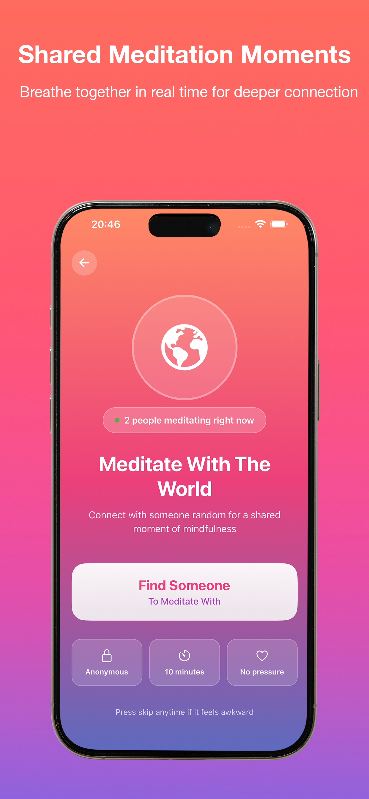 Rise: Daily Calm - Screenshot 2 showing product features and functionality