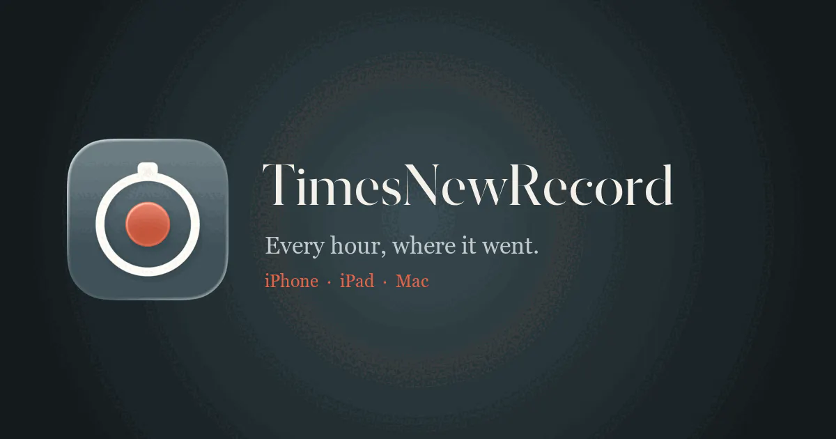 TimesNewRecord screenshot