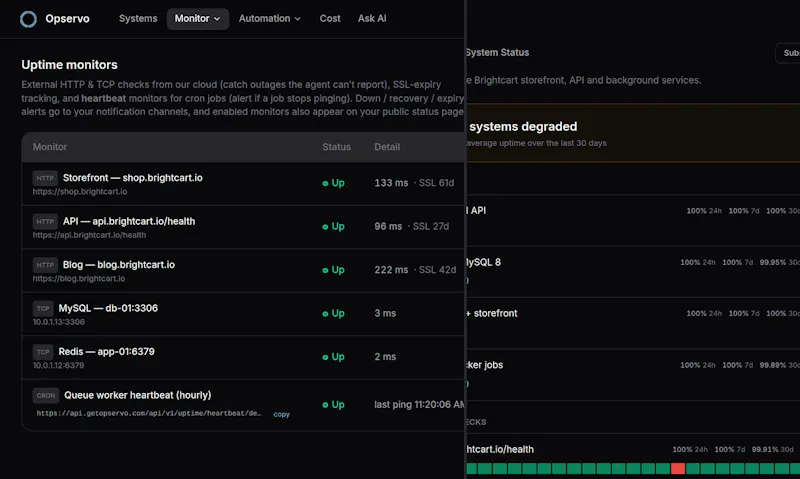Opservo screenshot 7