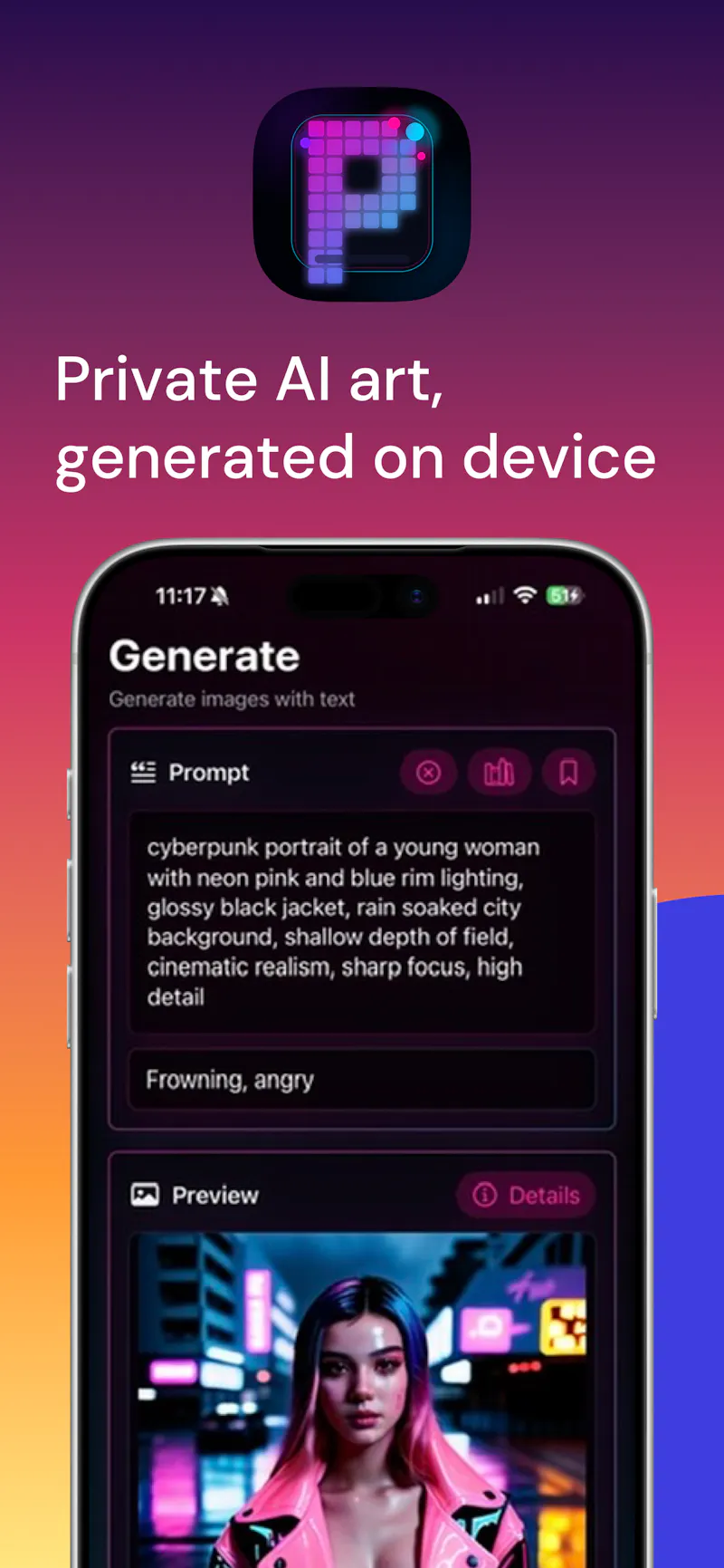 PixelForge - AI Art screenshot 1