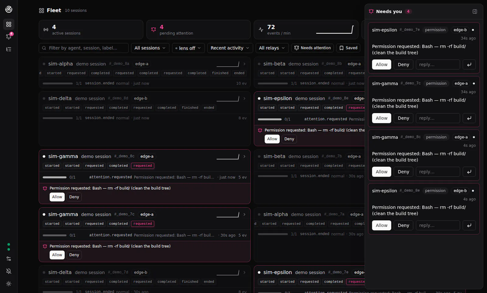 Agent Event Protocol (AEP) screenshot 1