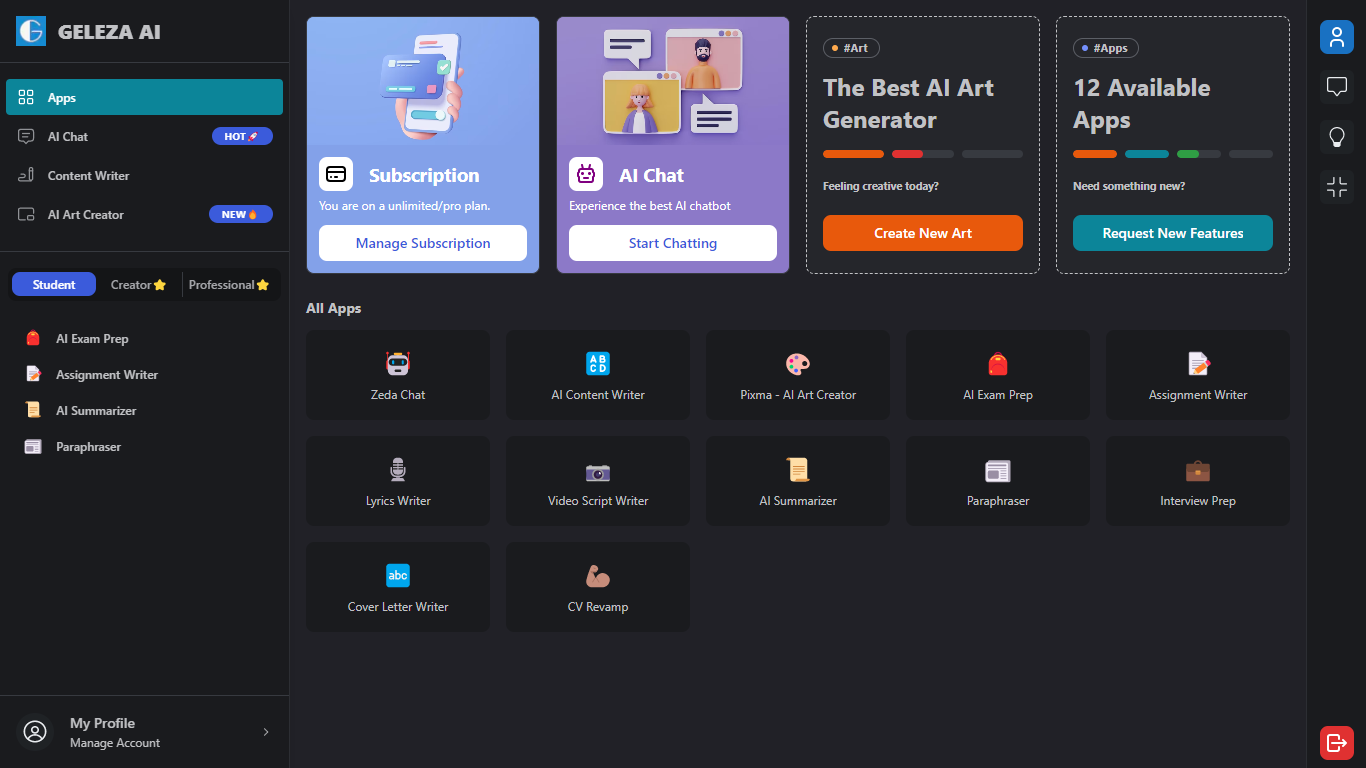 Geleza AI media 2