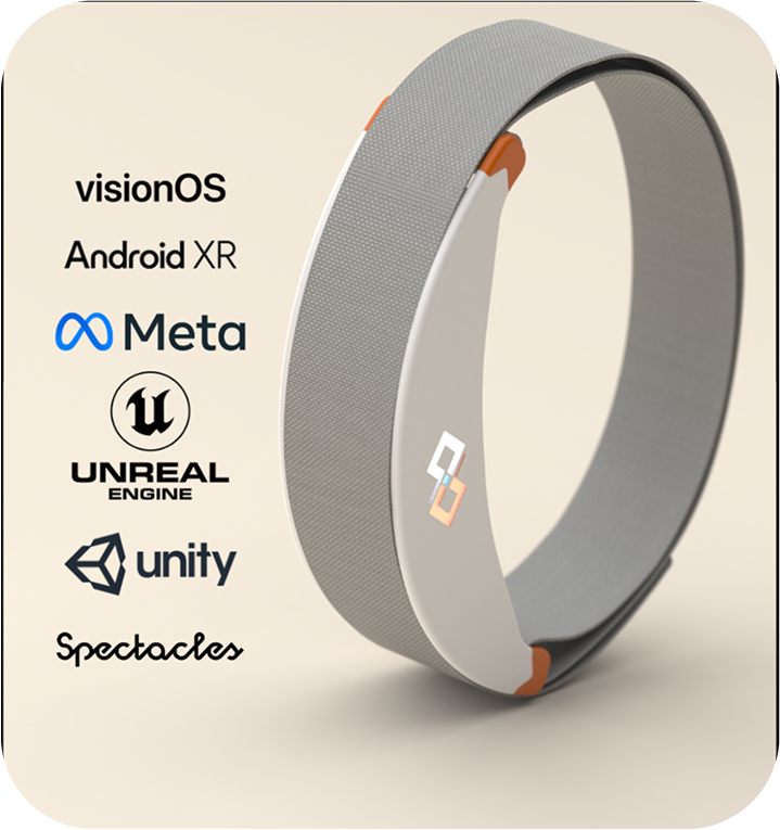 Média Haptify Bands - Bracelet d'illusion tactile neural pour xr 1