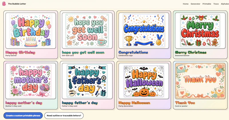 Bubble Letters screenshot 6