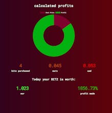 Simple Crypto Profit Calculator gallery image