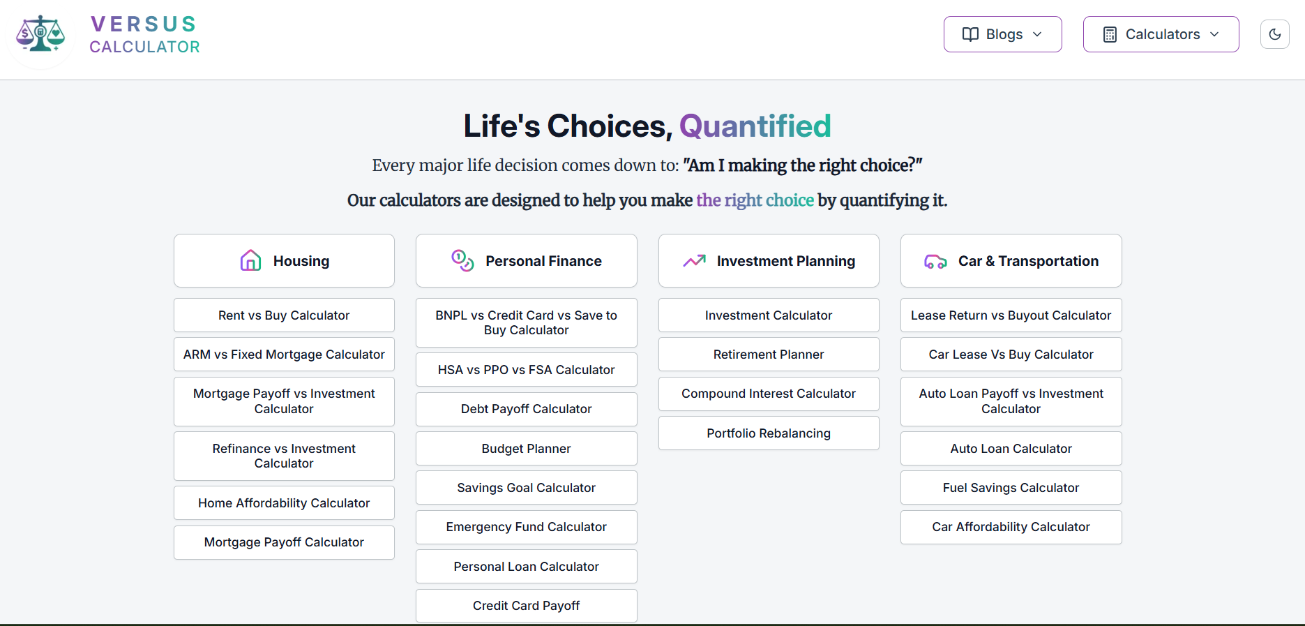 VscalCulator - Decisioni più intelligenti, una vs alla volta. media 5