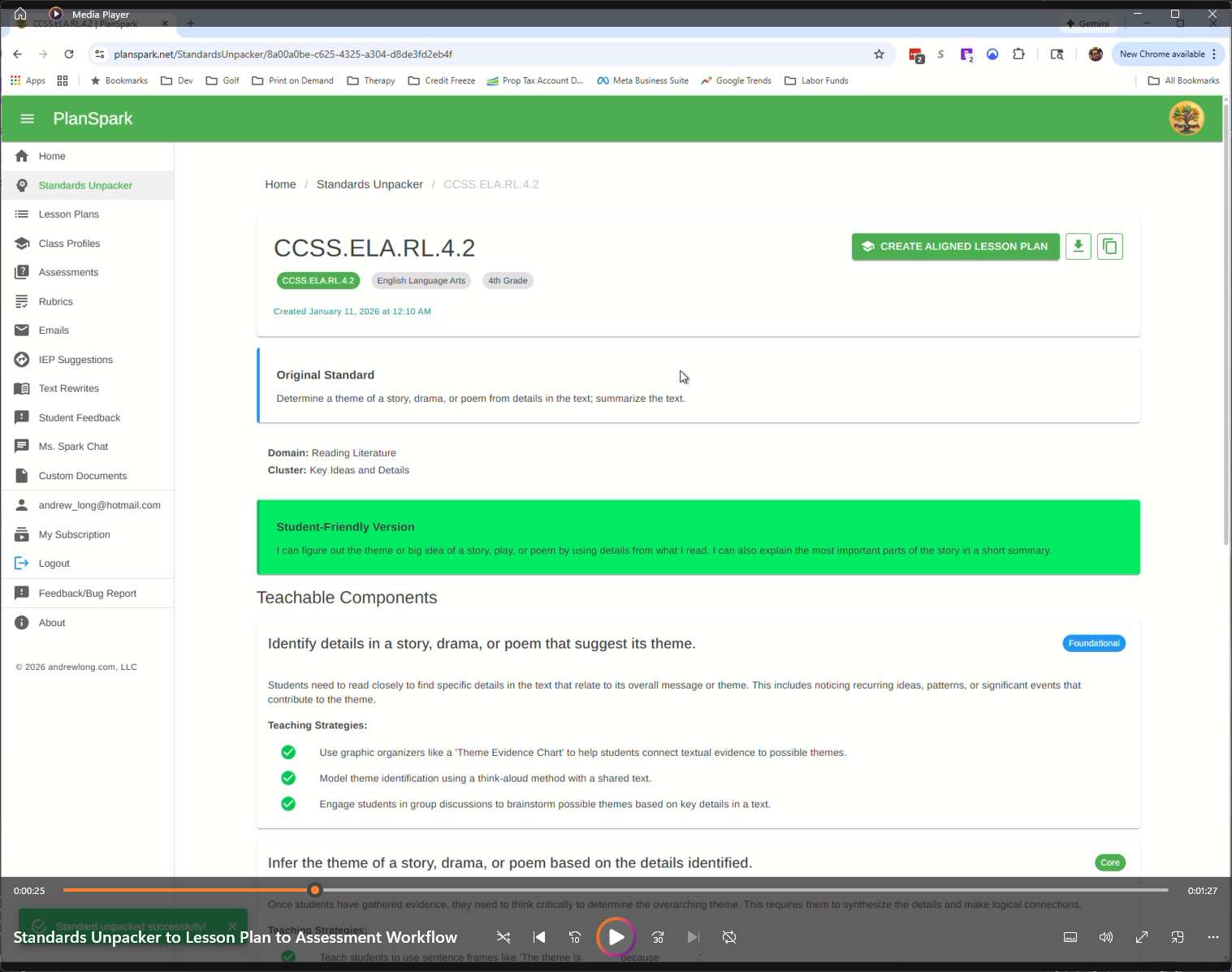 PlanSpark - Screenshot 3 showing product features and functionality