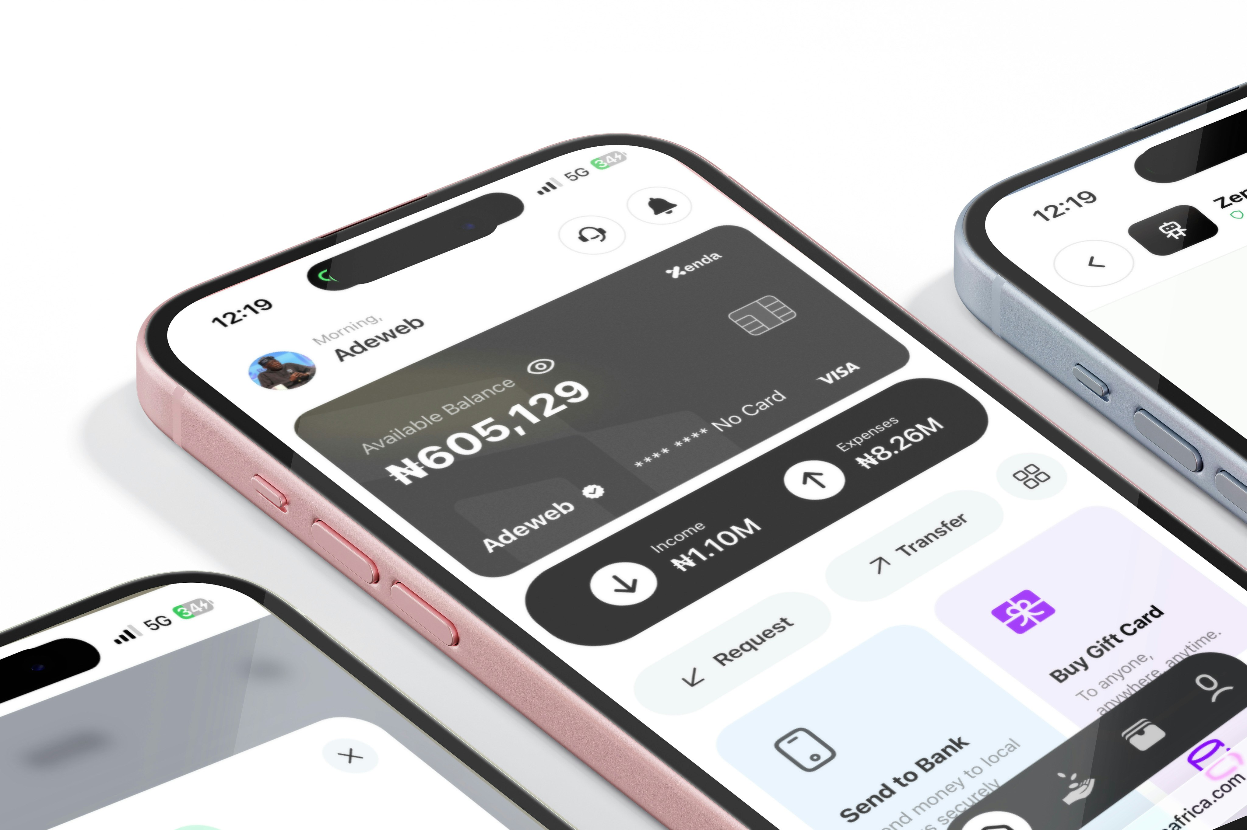 Zenda Africa - Screenshot 2 showing product features and functionality
