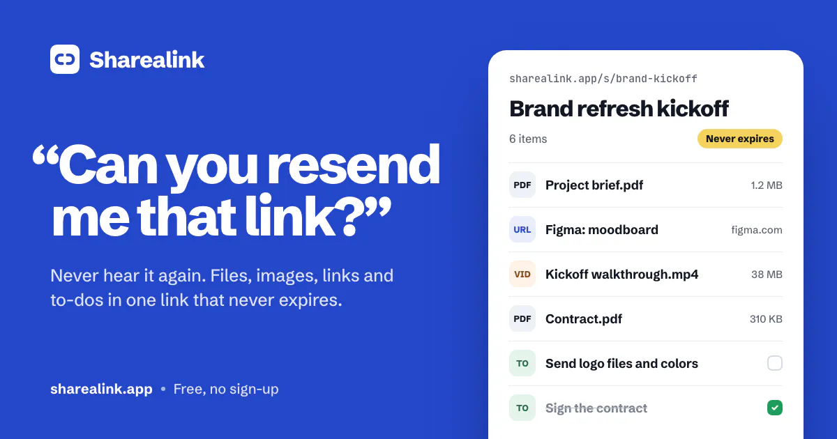Sharealink gallery image