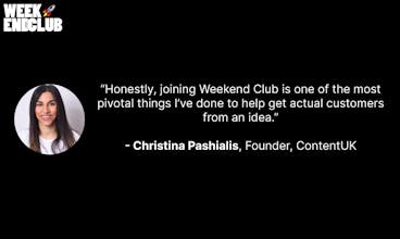 Weekend Club 2.0 gallery image