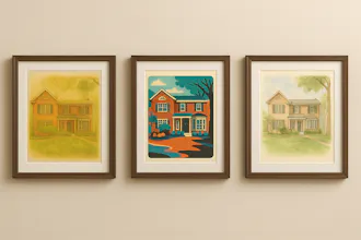 Custom Home Portraits gallery image
