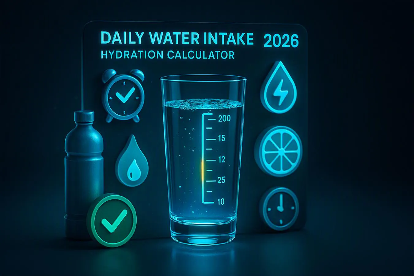 Daily Water Intake Calculator