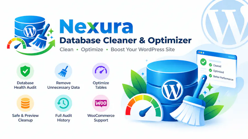 Nexura Database Cleaner & Optimizer screenshot 1