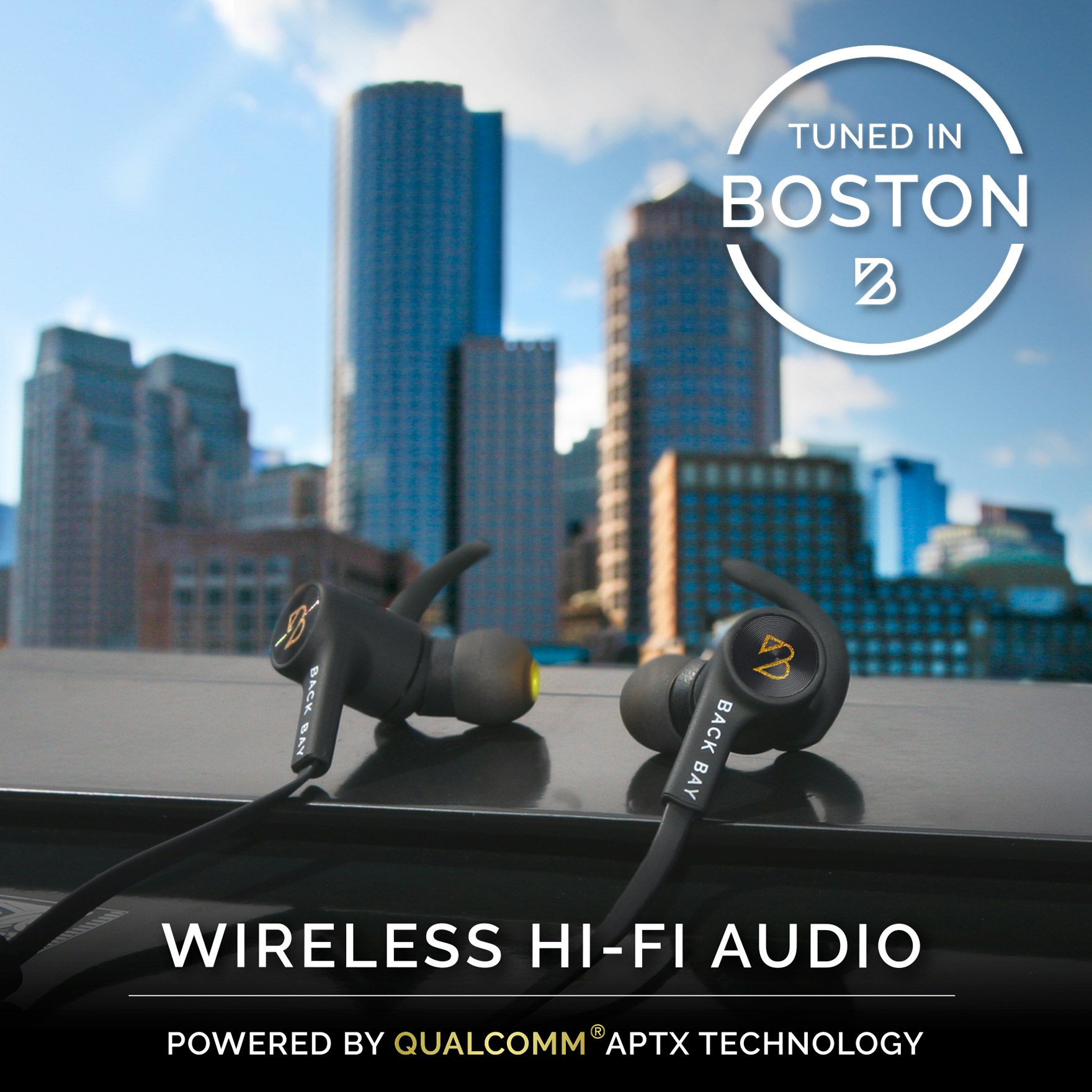Back Bay Wireless+Wired Earbuds - Redesigned gallery image