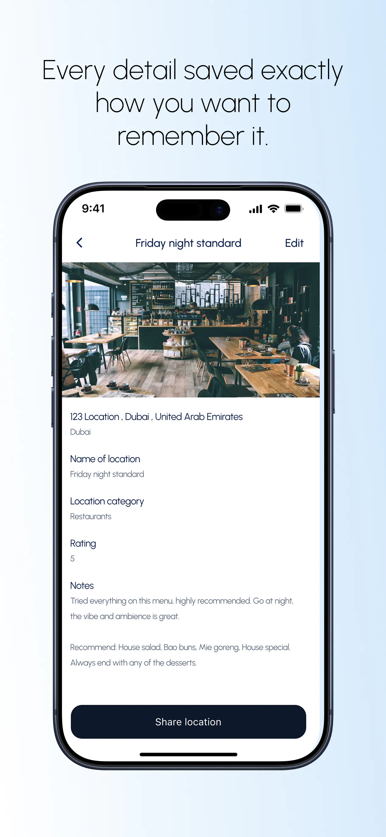 Pinit — Never lose a great spot again gallery image