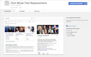 Elon Musk Text Replacement gallery image