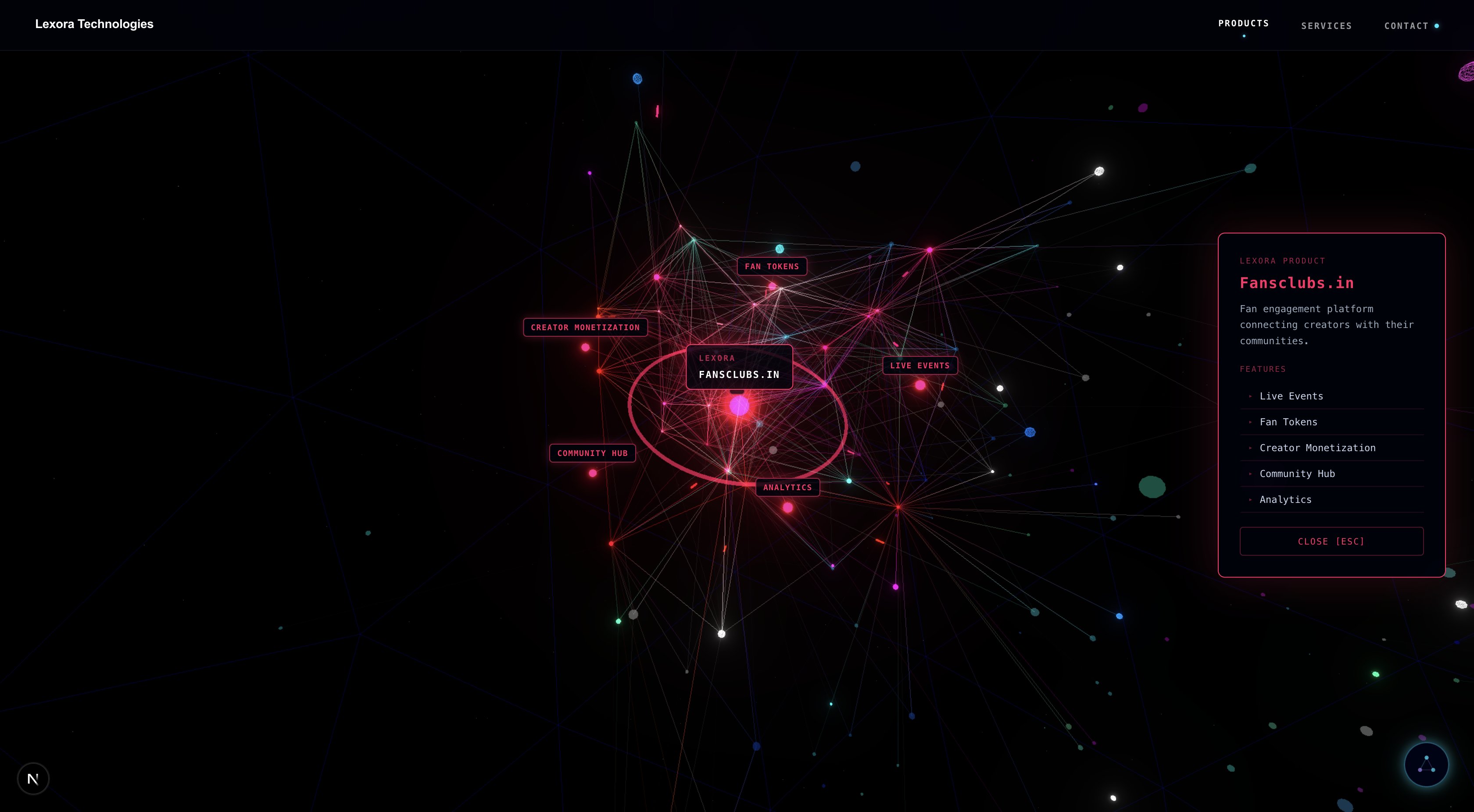 3D Neural Landing Page Kit gallery image
