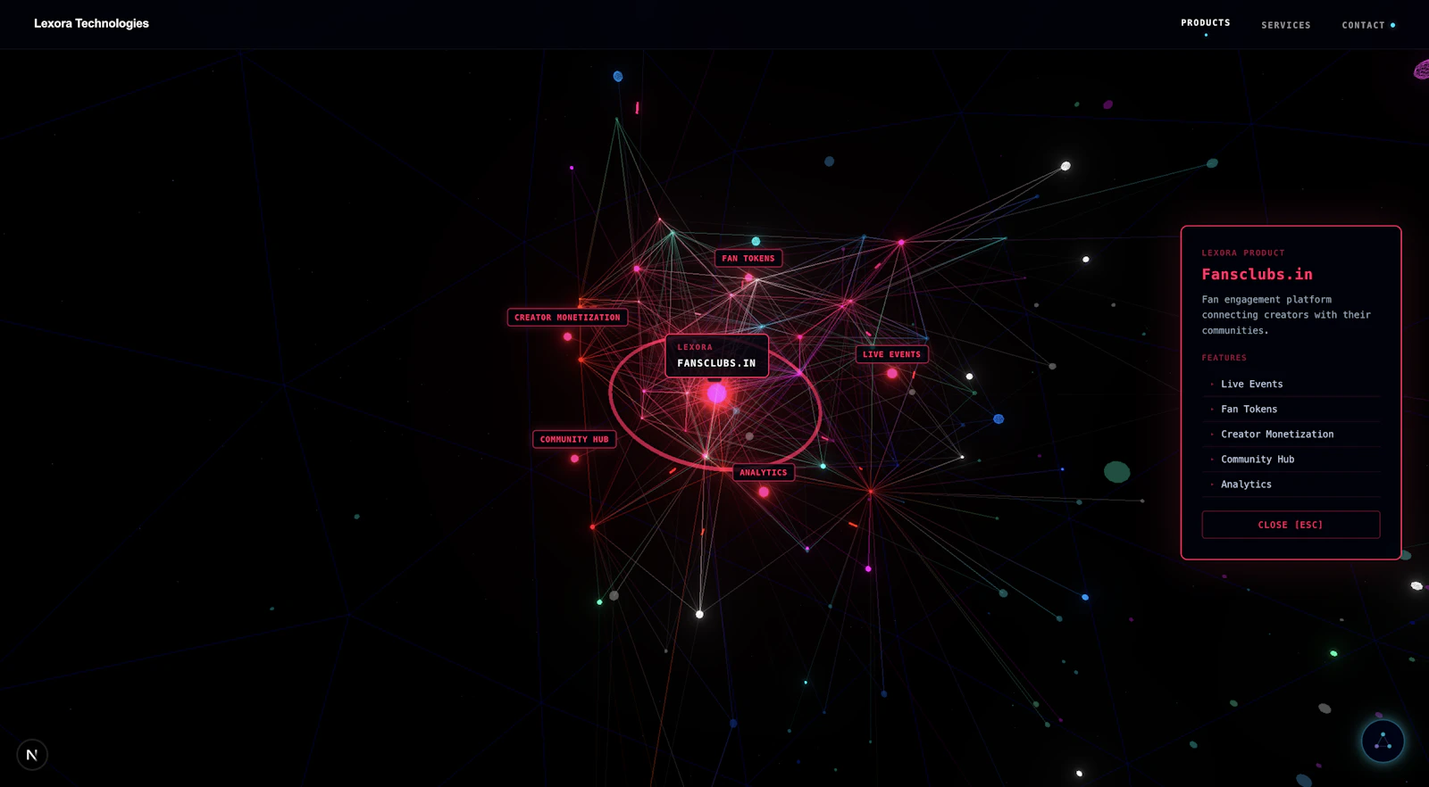 3D Neural Landing Page Kit screenshot 4