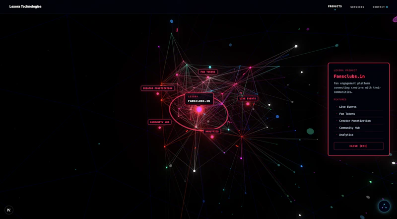 3D Neural Landing Page Kit screenshot 4