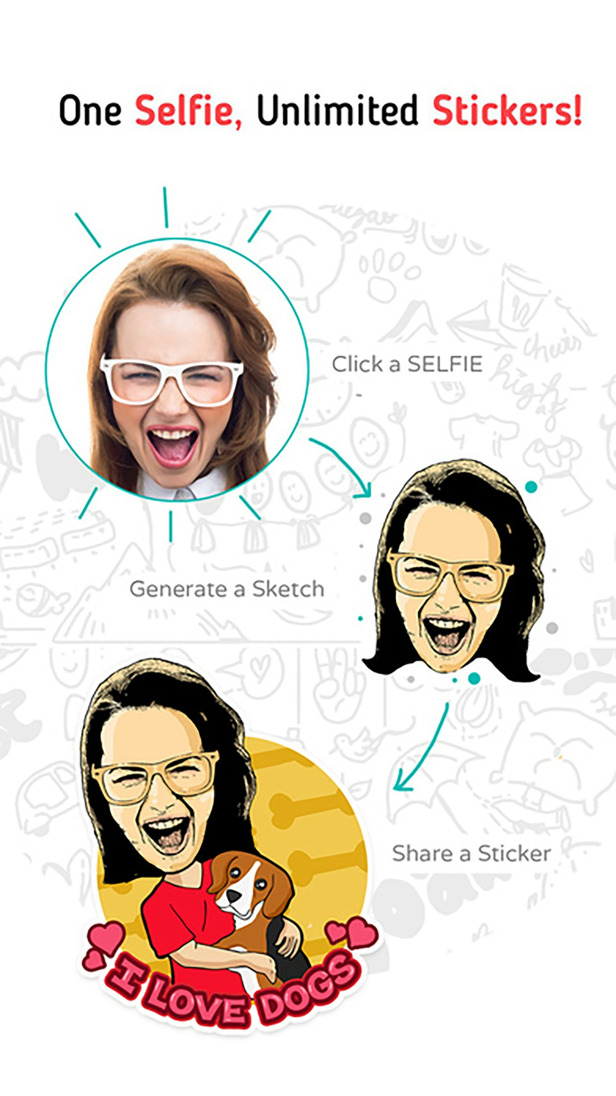 Bobble Stickers for iMessage gallery image