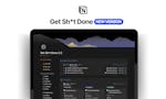 Get Sh*t Done 2.0 | Notion Template image