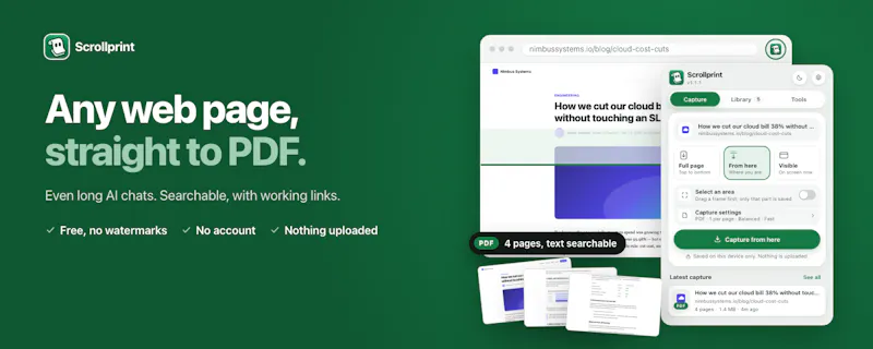 Scrollprint screenshot 8