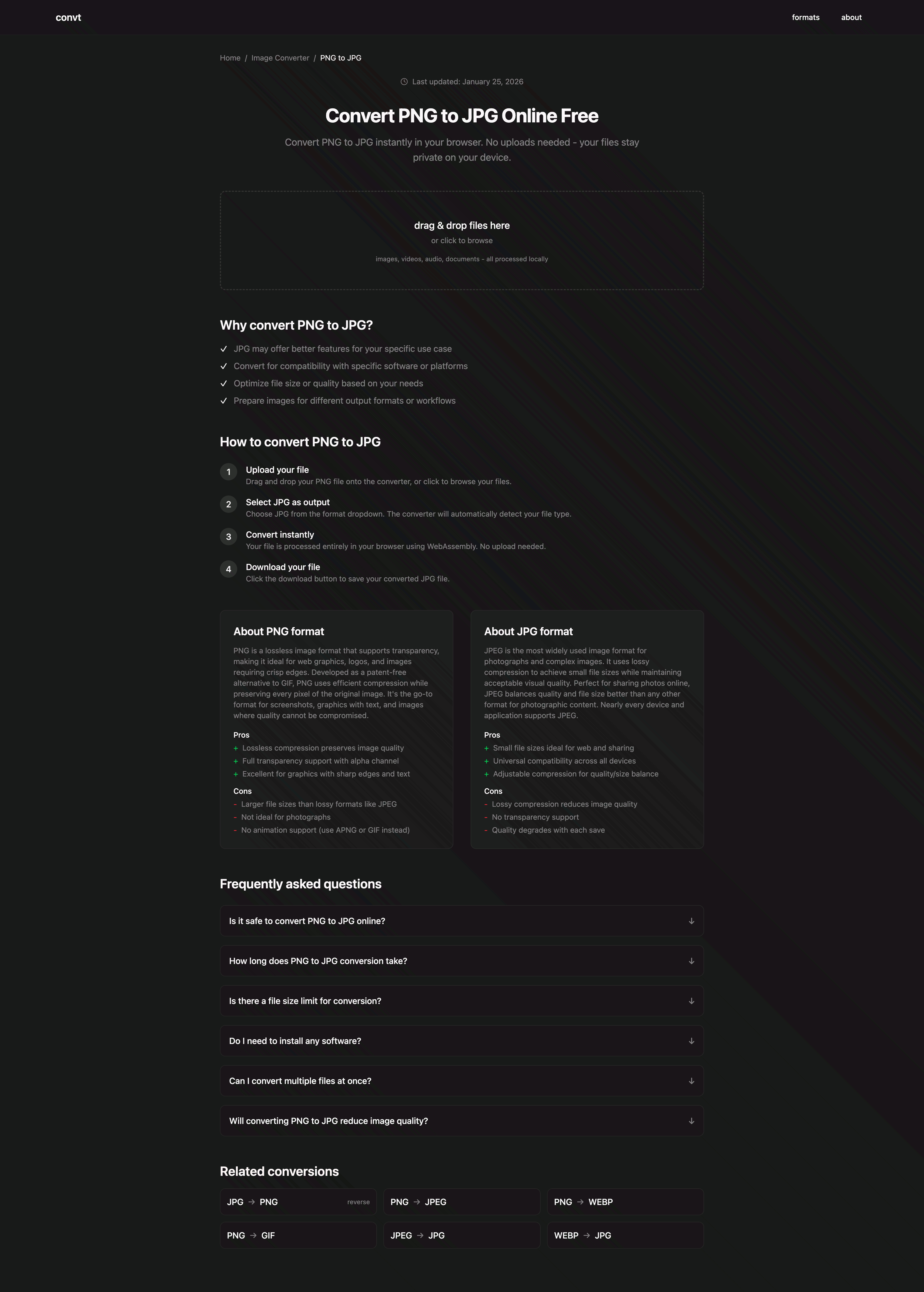 Convt - Screenshot 4 showing product features and functionality