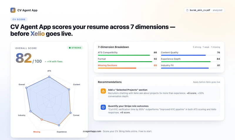CV Agent App screenshot 2